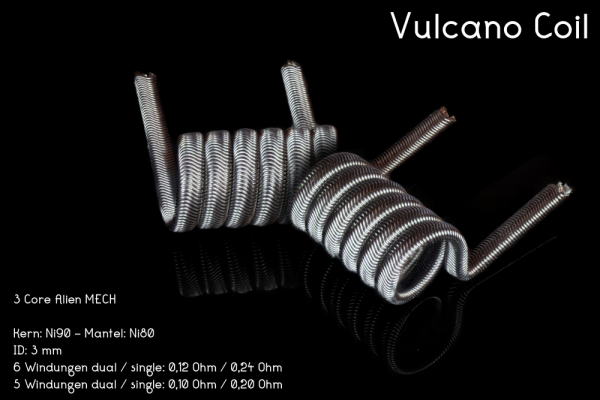 VULCANO COIL - NI90 / NI80 - Dual Set